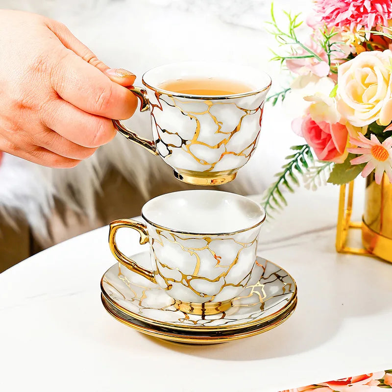 American Ceramic Coffee Cup Set 6pcs