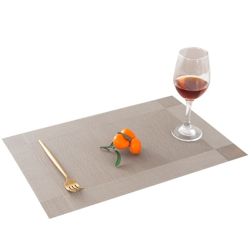 Non Slip PVC Table Mat - Set 4/6 Pieces