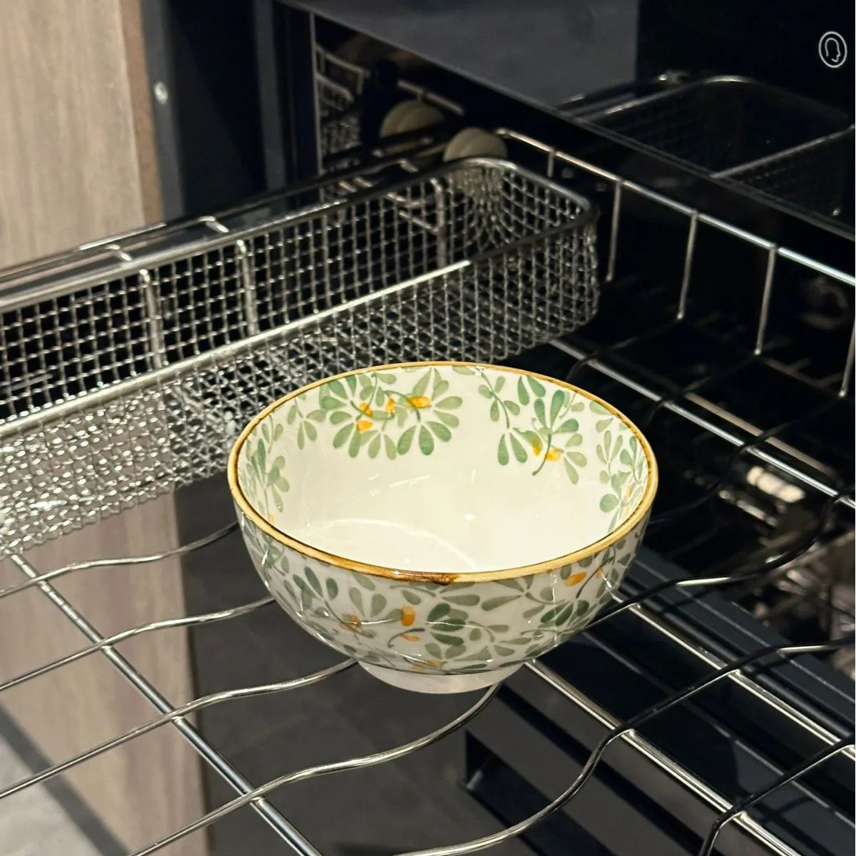 Japanese Ceramic Hand Painted Soup Bowl