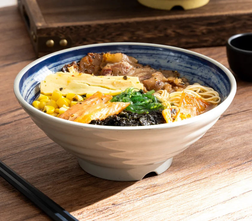 Japanese Style Melamine Noodle Bowl
