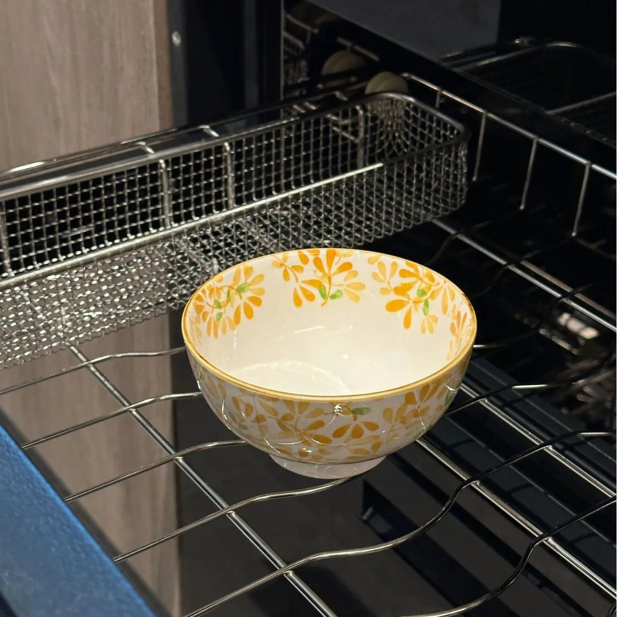 Japanese Ceramic Hand Painted Soup Bowl