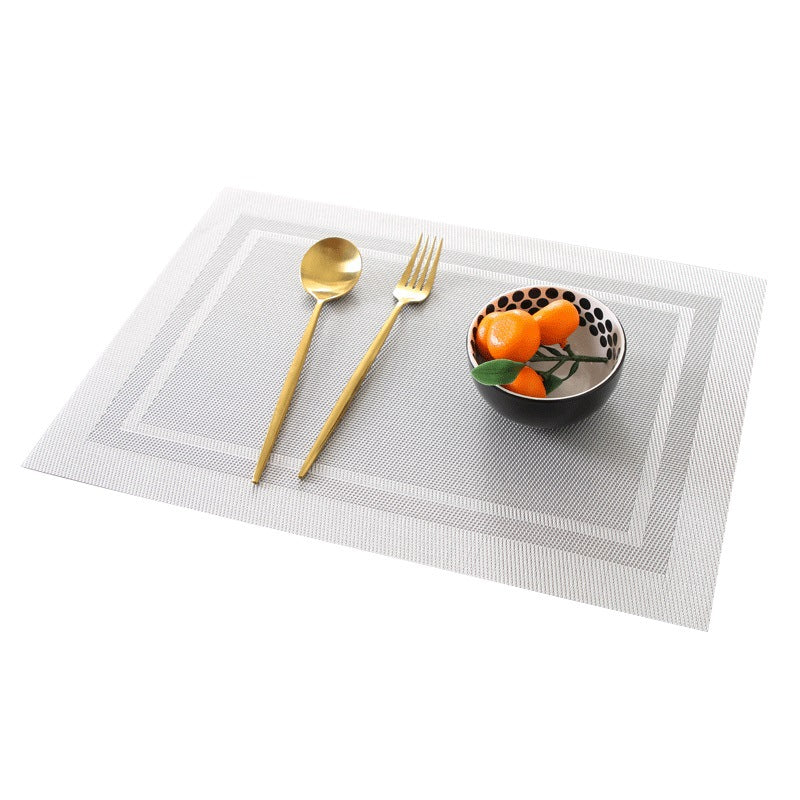 Non Slip PVC Table Mat - Set 4/6 Pieces