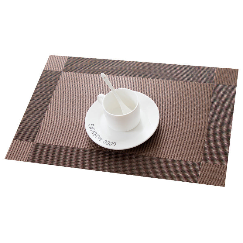 Non Slip PVC Table Mat - Set 4/6 Pieces
