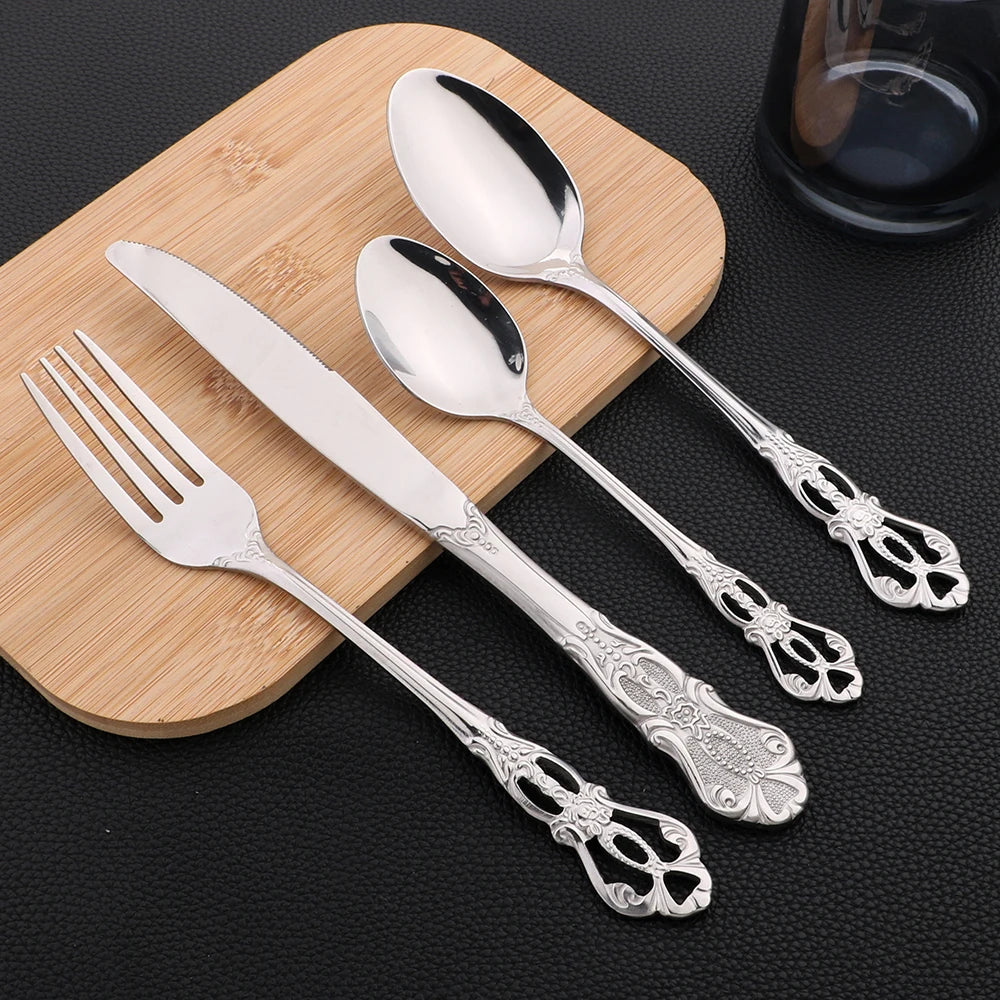 Vintage Stainless Steel Cutlery Set