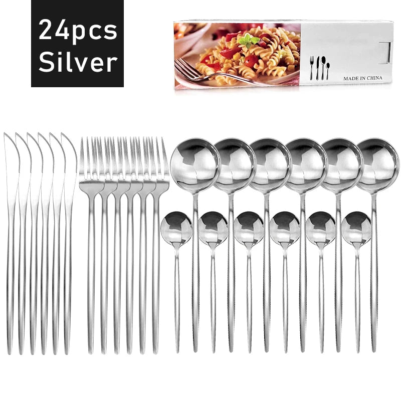 Stainless Steel Dinnerware Cutlery Set