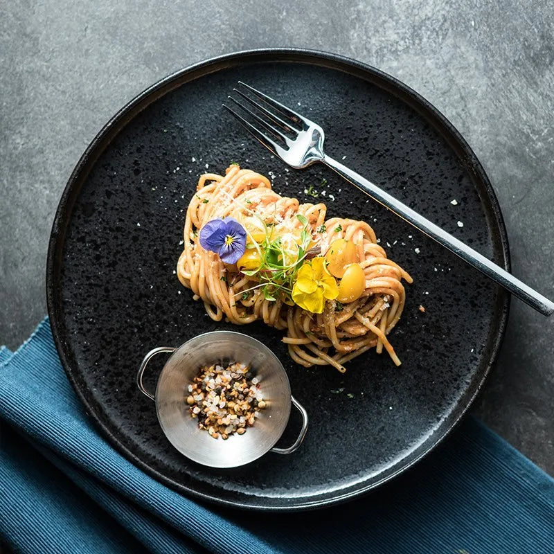 Underglaze Japanese Ceramic Steak Plate