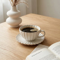 Ceramic Tea Cup & Saucer Set – Modern Style