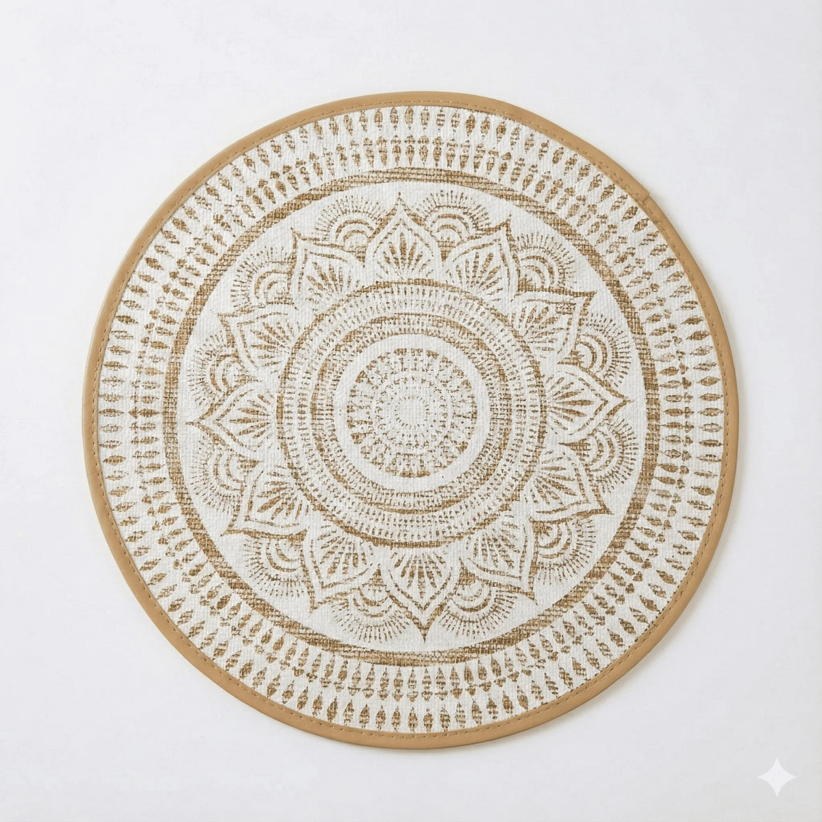 Round Jute Table Placemats 4 Pieces