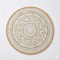 Round Jute Table Placemats 4 Pieces