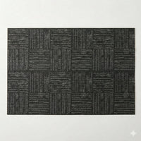 PVC Woven Rectangle Placemats 4-Pack 45 x 30 cm