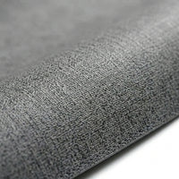 Faux Leather Finish Oval Placemats 6-Pack 45 x 30 cm