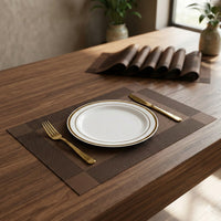 PVC Rectangle Placemats 6-Pack 45 x 30 cm