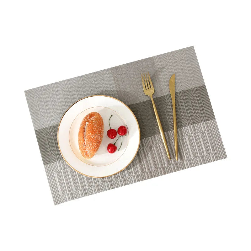 Non Slip PVC Table Mat - Set 4/6 Pieces