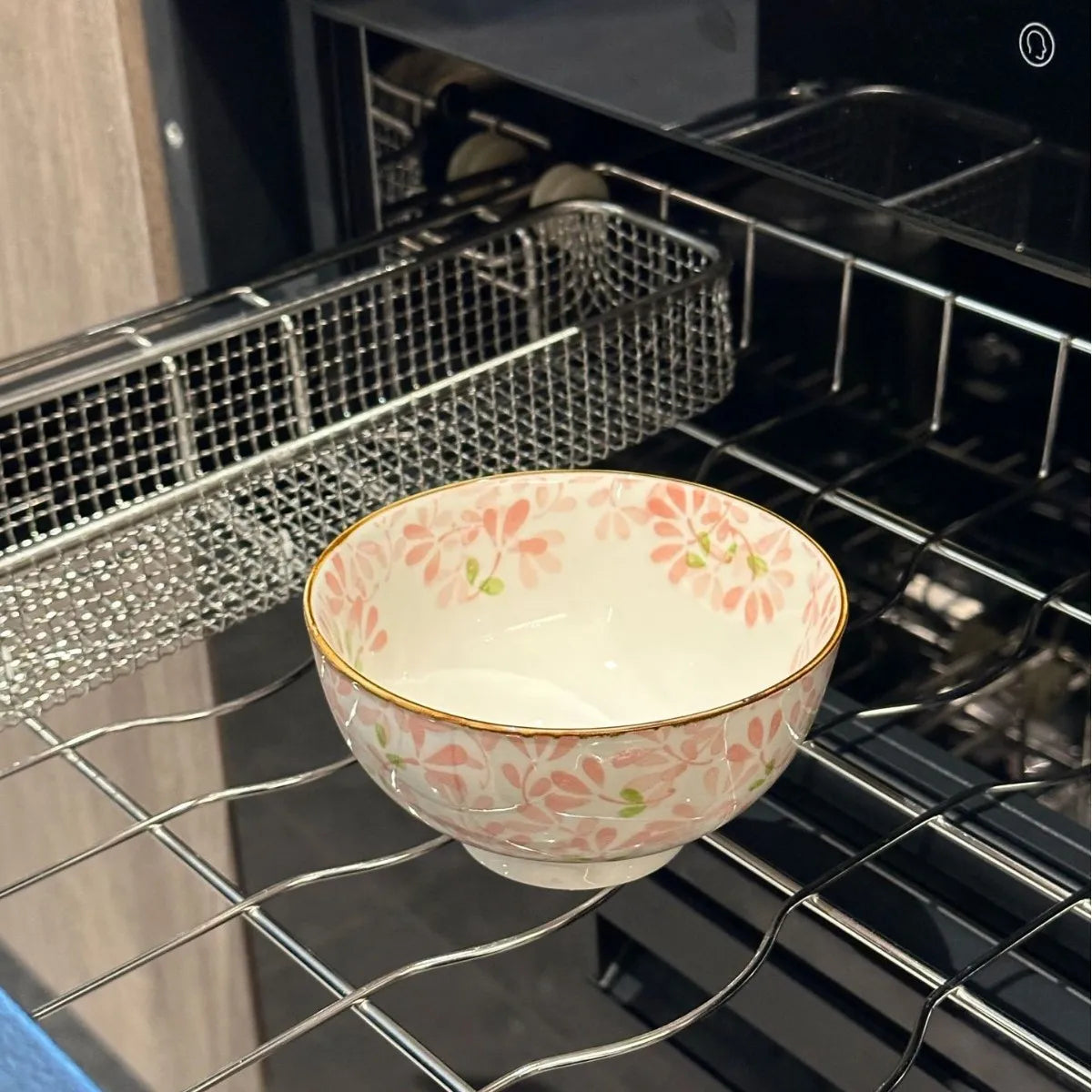 Japanese Ceramic Hand Painted Soup Bowl