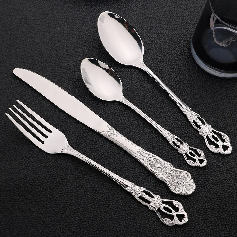 Vintage Stainless Steel Cutlery Set