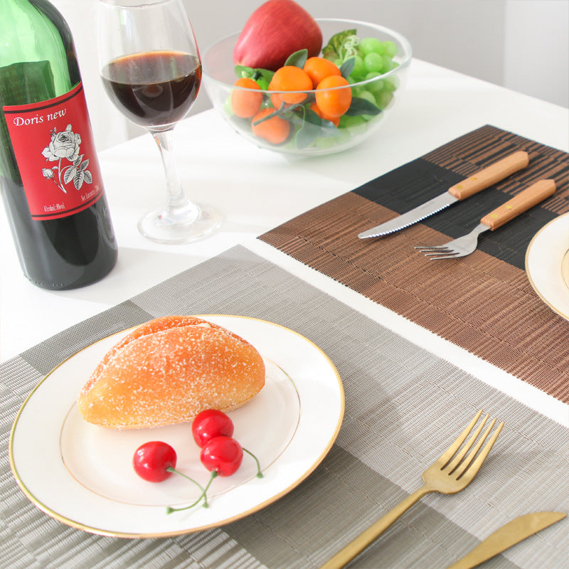 Non Slip PVC Table Mat - Set 4/6 Pieces