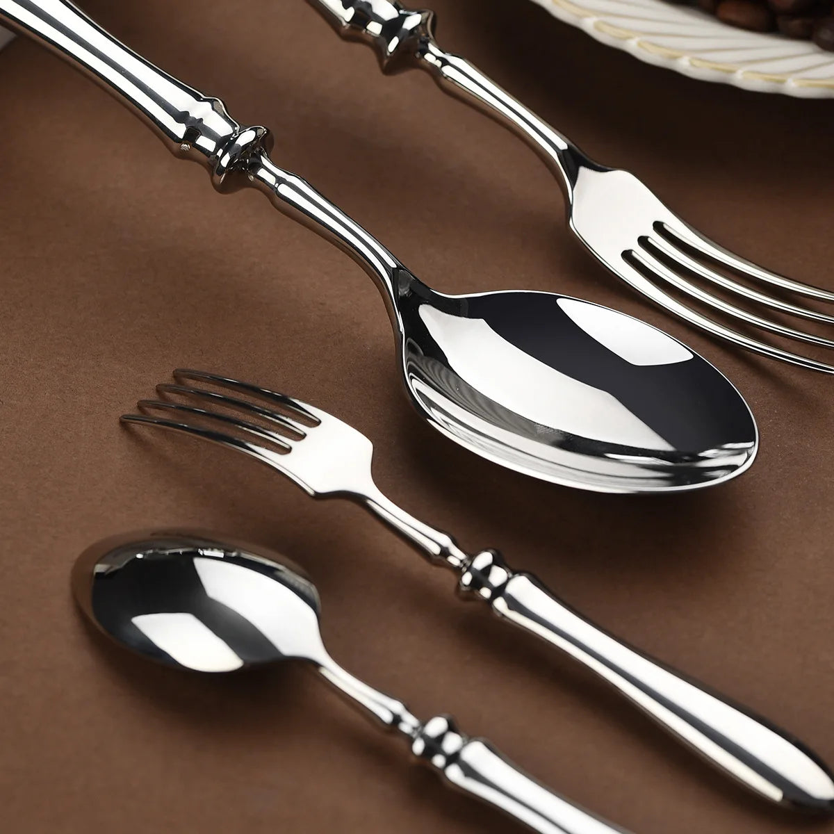 Luxury Stainless Steel Gourd Handle Cutlery Set