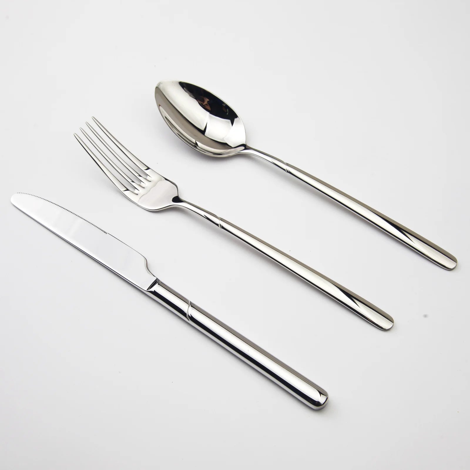 Luxury Gold Plated Stainless Steel Flatware Set