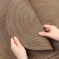 Oval Braided Placemats 4-Pack 50 x 35 cm