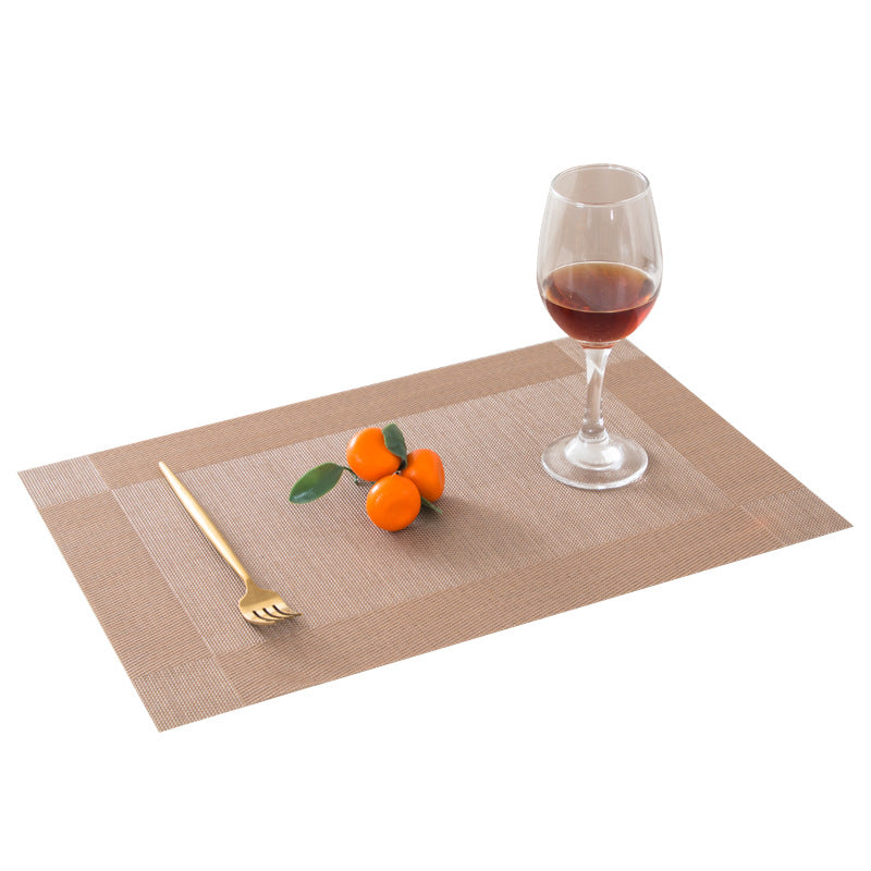 Non Slip PVC Table Mat - Set 4/6 Pieces