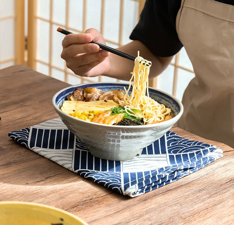 Japanese Style Melamine Noodle Bowl