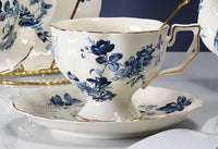 Porcelain Tea Cup and Saucer 240 ml European Vintage Floral