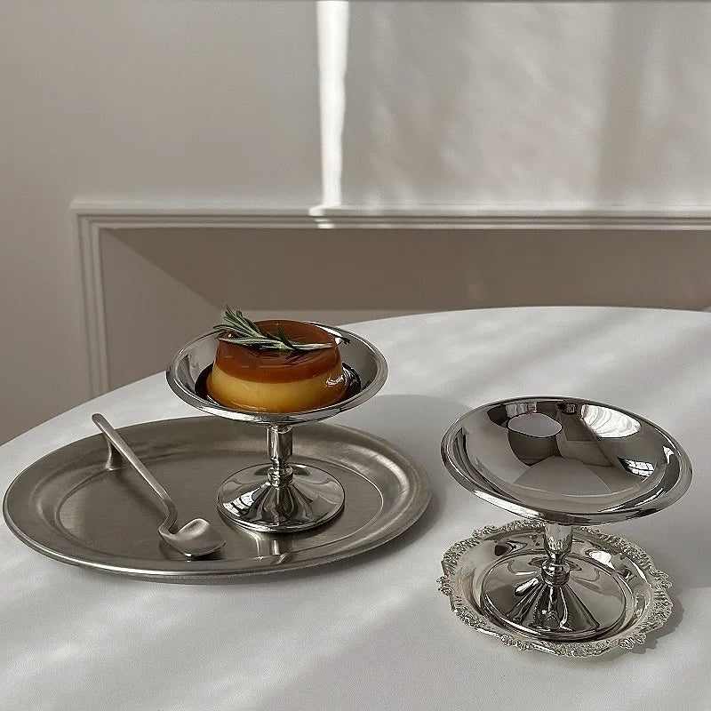 Stainless Steel Retro Dessert Cup