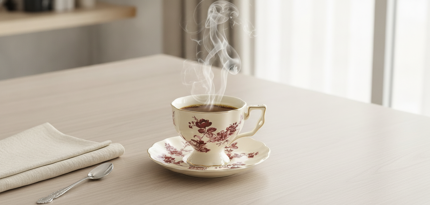 [IA] B Cup and Saucer | 2-clean-context