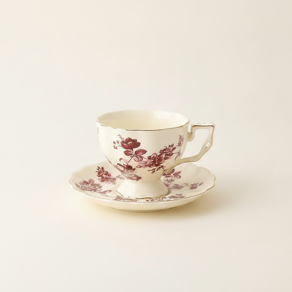 [IA] B Cup and Saucer | 5-set-clarity